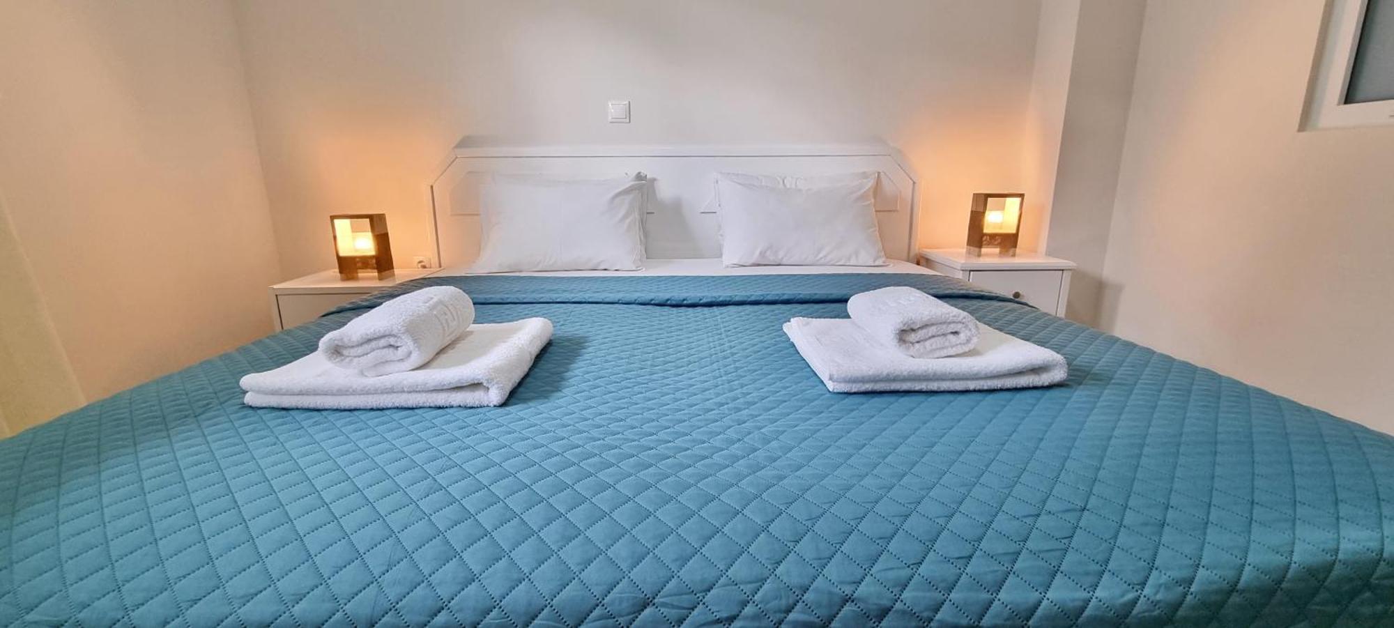 Bungalow White Apartments Polychrono Chambre photo