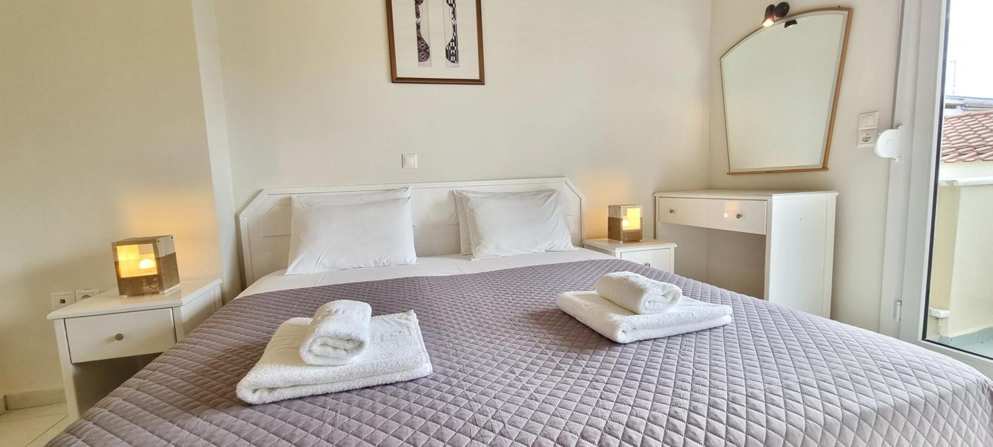 Bungalow White Apartments Polychrono Chambre photo
