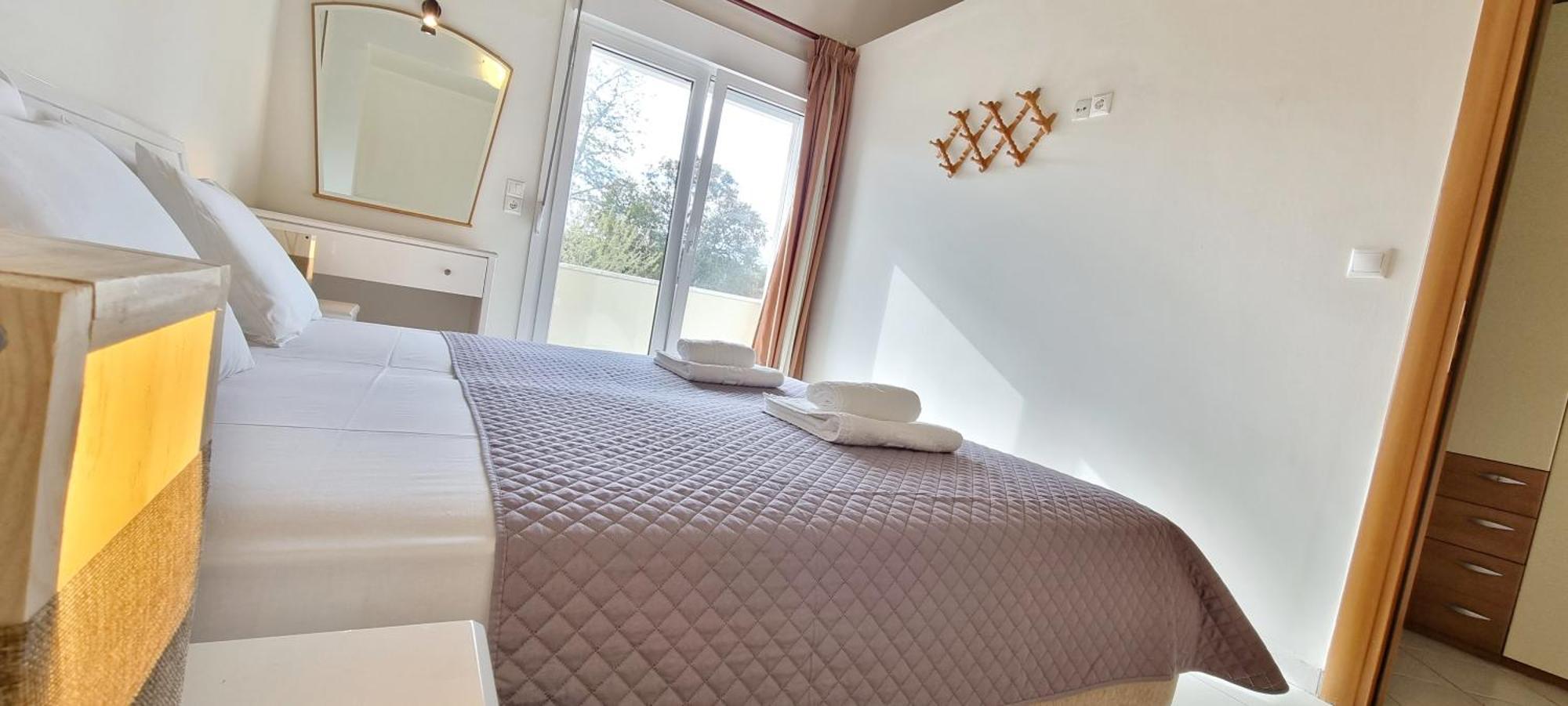 Bungalow White Apartments Polychrono Chambre photo