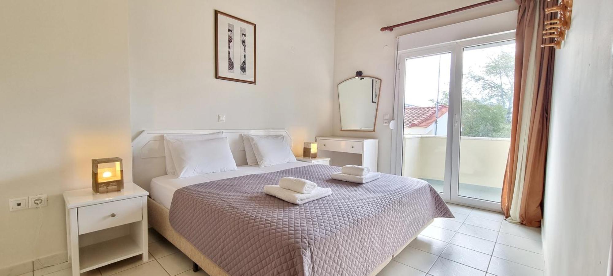 Bungalow White Apartments Polychrono Chambre photo