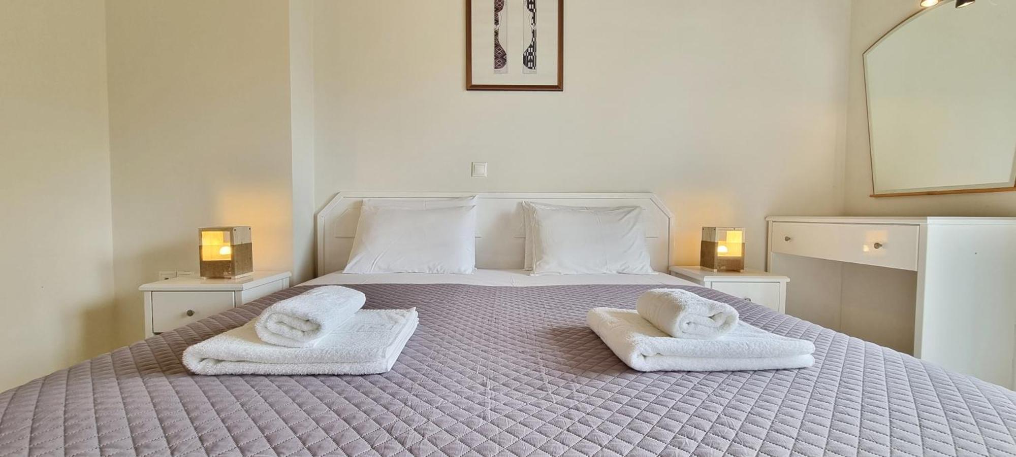 Bungalow White Apartments Polychrono Chambre photo
